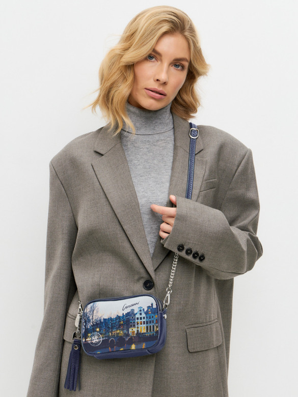 Сумка Curanni 2407 Амстердам синяя