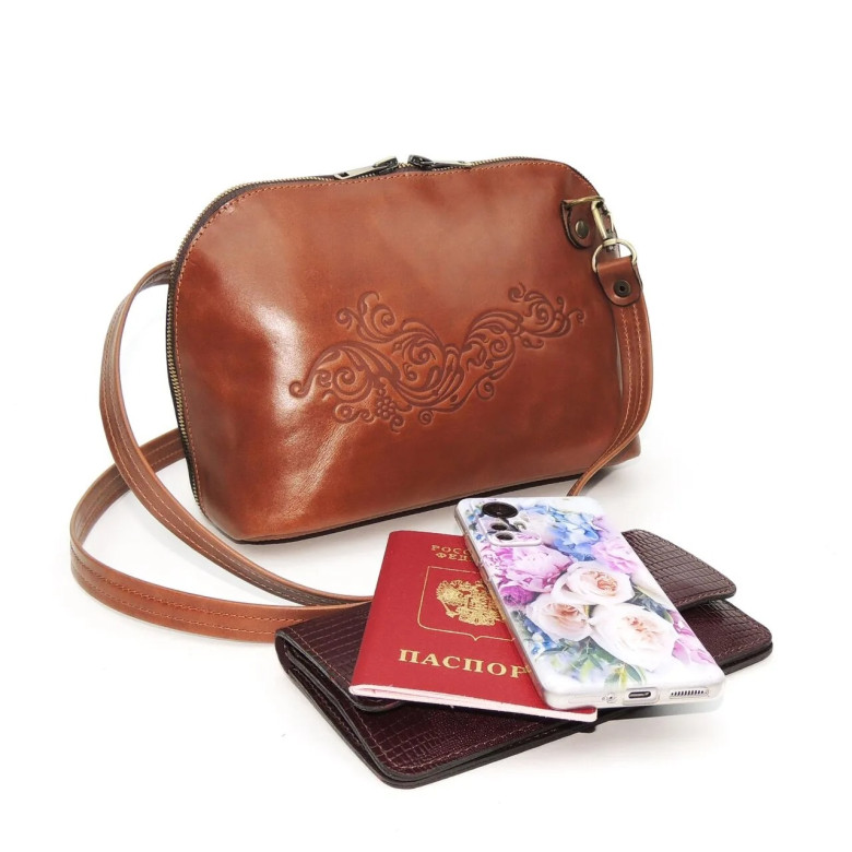 Сумка женская Natalia Kalinovskaya 88т 602 "Шейла" рыжая Сумка женская Natalia Kalinovskaya 88т 602 "Шейла" рыжая