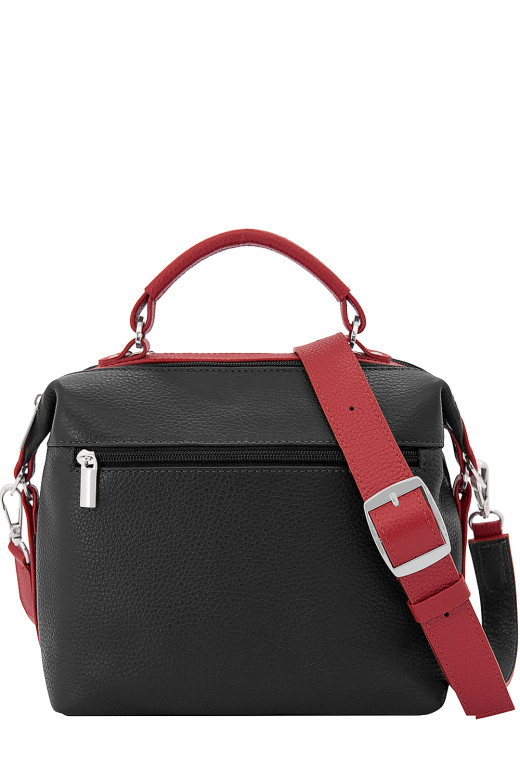 Сумка Protege Ц-556 черный/красный флотер