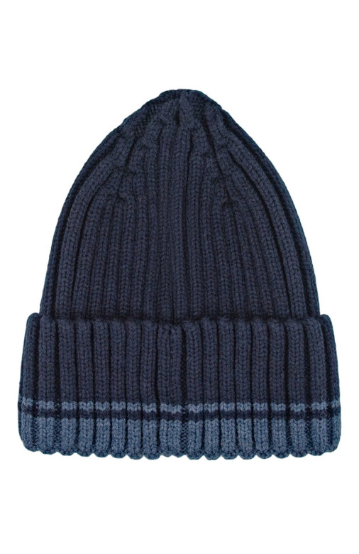 Мужская шапка 12777 MARHATTER тёмно-синяя