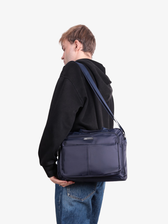 Сумка мужская Baggins 4087 синяя