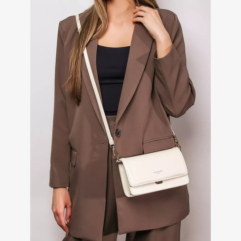 Сумка женская David Jones 6985 cr.white