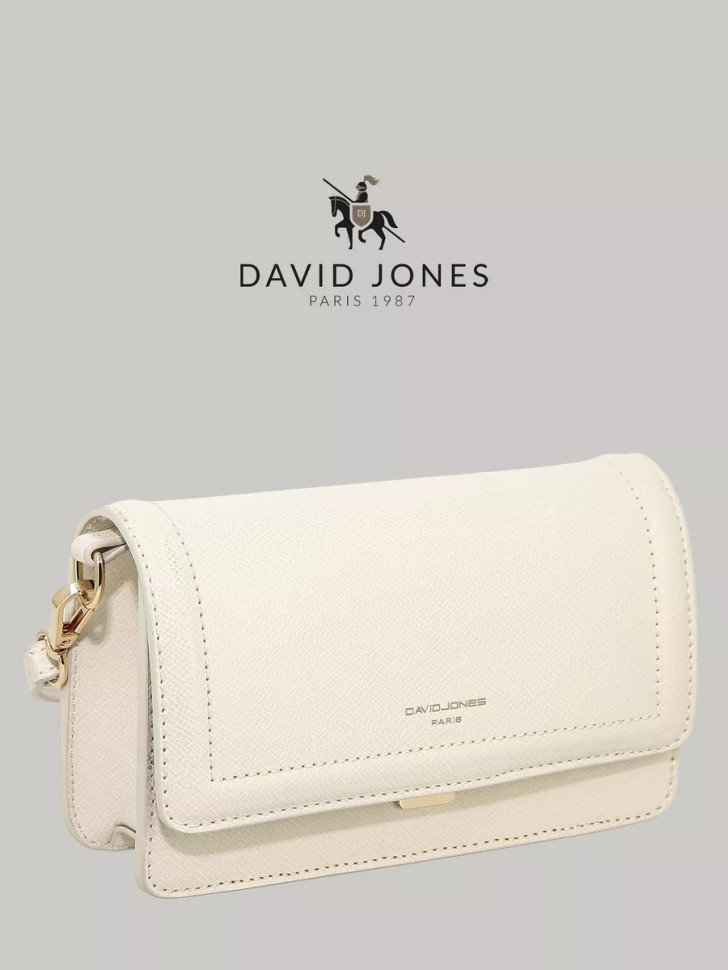 Сумка женская David Jones 6985 cr.white