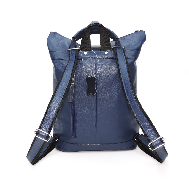 Сумка-рюкзак Natalia Kalinovskaya, "Карла" синяя