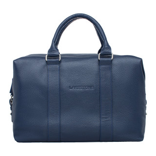 Кожаная спортивная сумка Lakestone 978898 Calcott Dark Blue