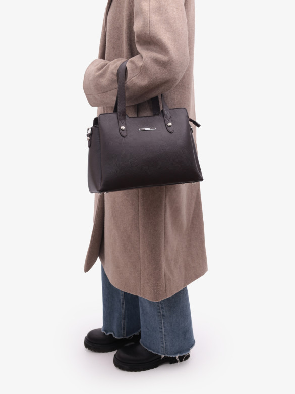 Сумка женская Karya 2390 тёмно-коричневая