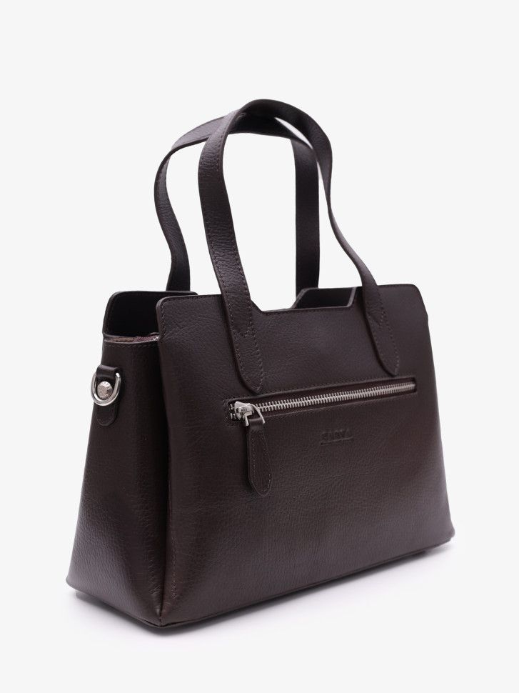 Сумка женская Karya 2390 тёмно-коричневая Сумка женская Karya 2390 тёмно-коричневая