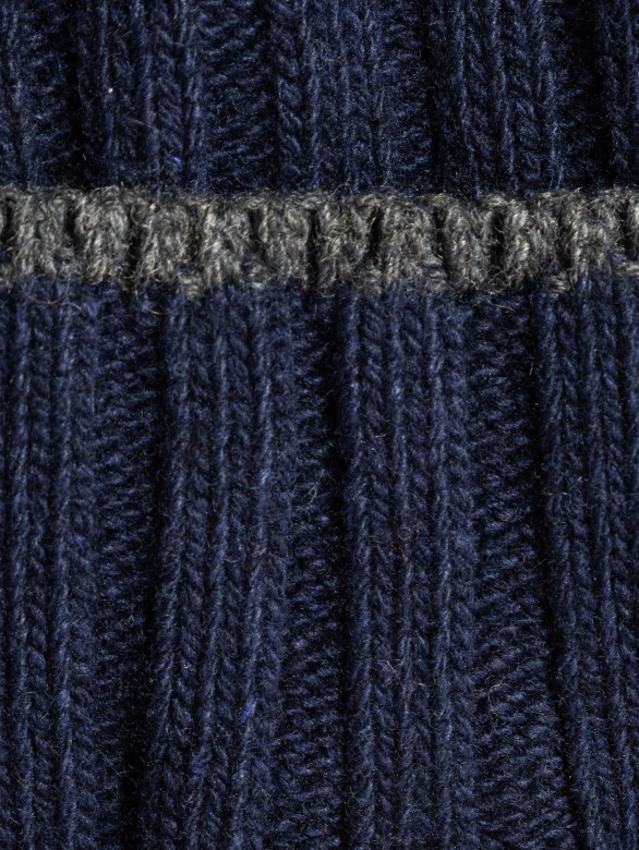 Ушанка мужская 13342/5 MARHATTER тёмно-синяя (57-59)