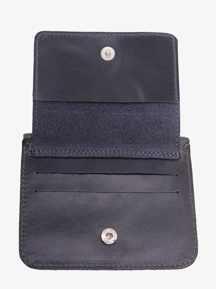 Картхолдер-монетница П-801ft-1940/104 синий Картхолдер-монетница П-801ft-1940/104 синий