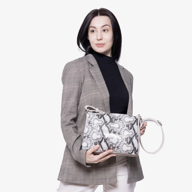 Сумка Gilda Tohetti, 60474 светло-серая Сумка Gilda Tohetti, 60474 светло-серая