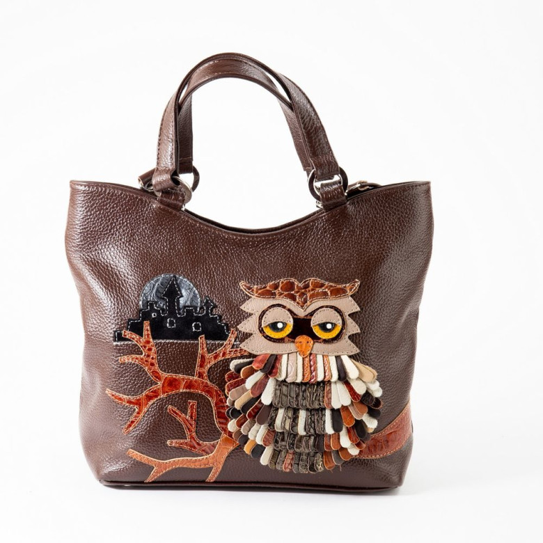 Сумка женская Protege, ДС-189-83 Сова №2 мокко Сумка женская Protege, ДС-189-83 Сова №2 мокко