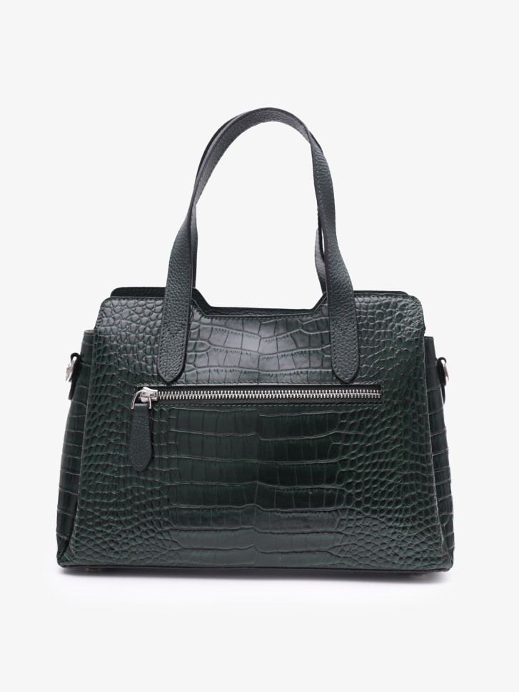 Сумка женская Karya 2390 зелёный крокодил Сумка женская Karya 2390 зелёный крокодил