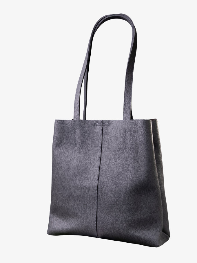 Сумка Baggins 0128 т. серая фл. Сумка Baggins 0128 т. серая фл.