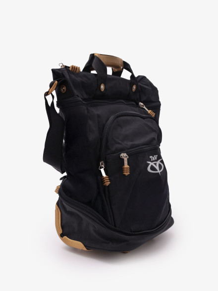 Сумка-трансформер дорожная хозяйственная на 2 колёсах TsV 526,22 чёрная/бронза Сумка-трансформер дорожная хозяйственная на 2 колёсах TsV 526,22 чёрная/бронза