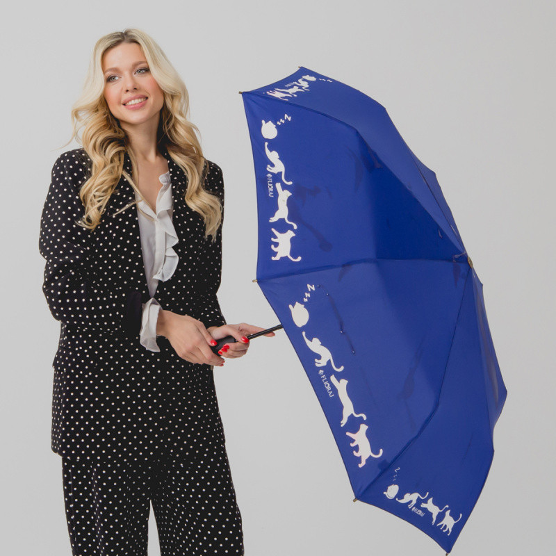 Зонт женский FLIORAJ, 21051 синий