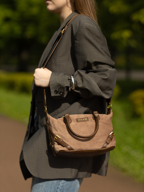 Сумка женская David Jones 7644 cocoa brown