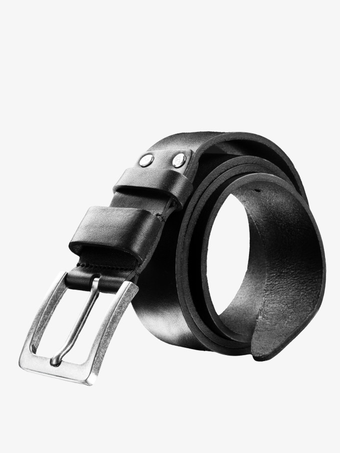 Ремень муж.4055 DNKA буйвол чер.