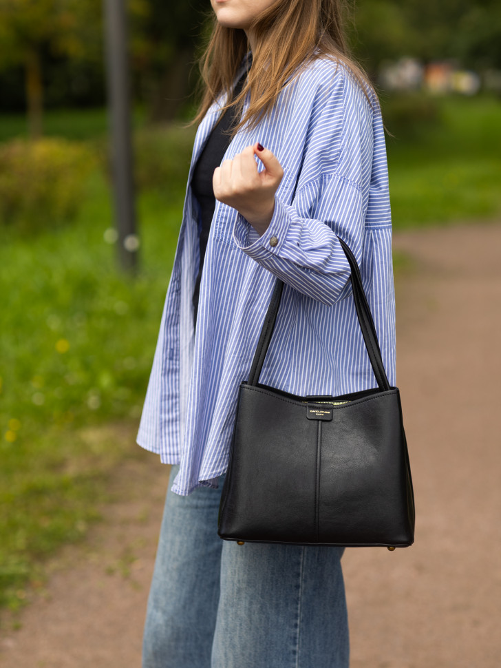 Сумка женская David Jones 7176-2 black Сумка женская David Jones 7176-2 black