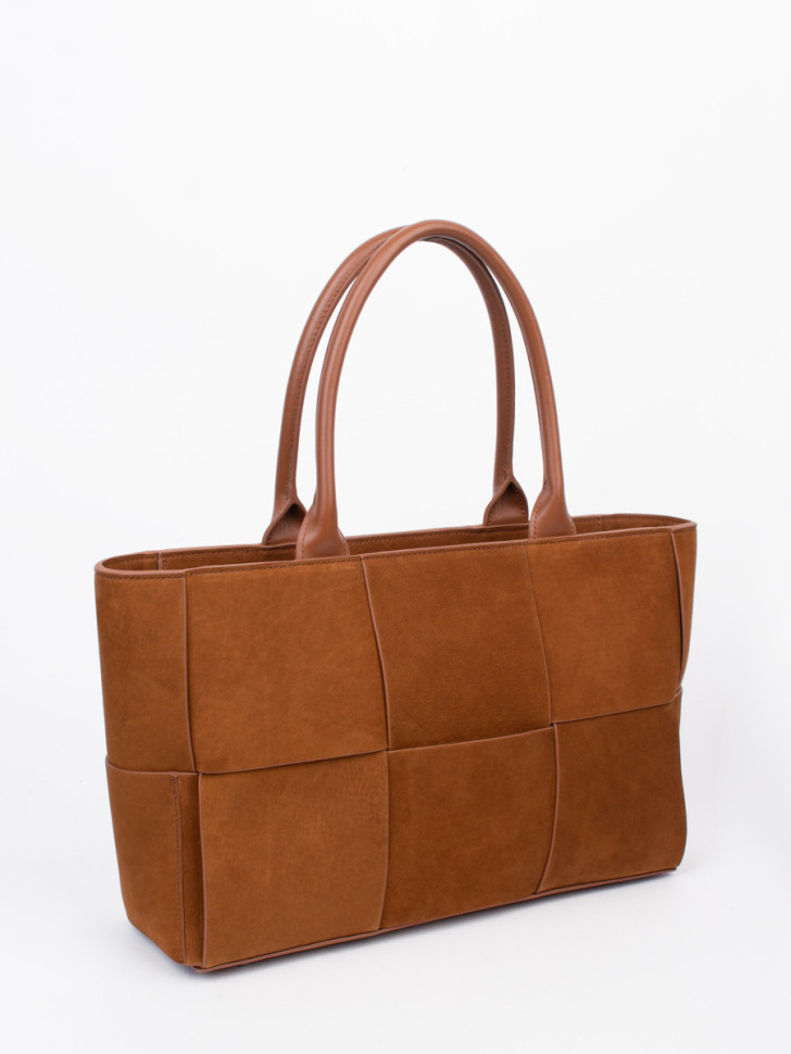 Сумка Curanni 9847 замша рыжая