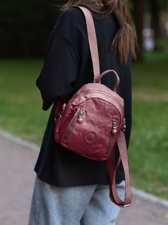 Рюкзак-сумка женский Bobo 8304-8 бордо