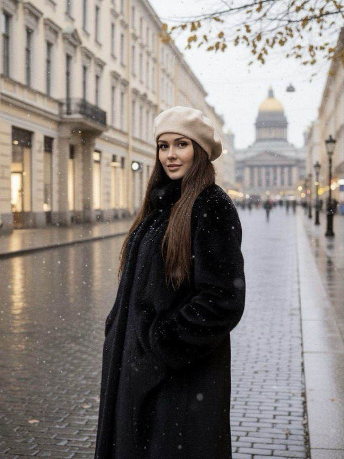 Берет женский Stigler, крем