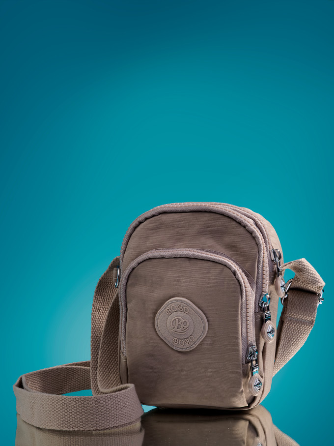 Сумка женская Bobo Б 3602-2 тёмно-бежевая Сумка женская Bobo Б 3602-2 тёмно-бежевая