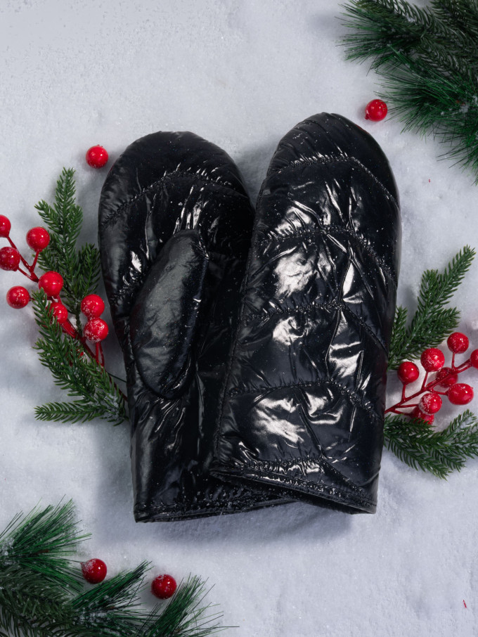 Варежки женские Baggins балоний стег.угол в ассорт. Варежки женские Baggins балоний стег.угол в ассорт.