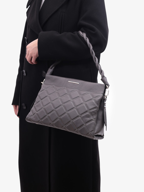 Сумка женская Karya 2271 тёмно-серая