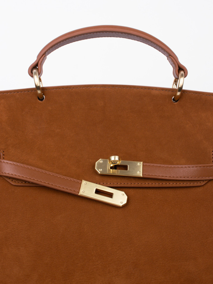 Сумка Curanni 9402 замша рыжая