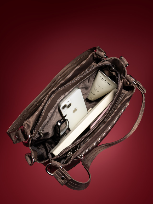 Сумка женская Epol 9162 коричневая Сумка женская Epol 9162 коричневая