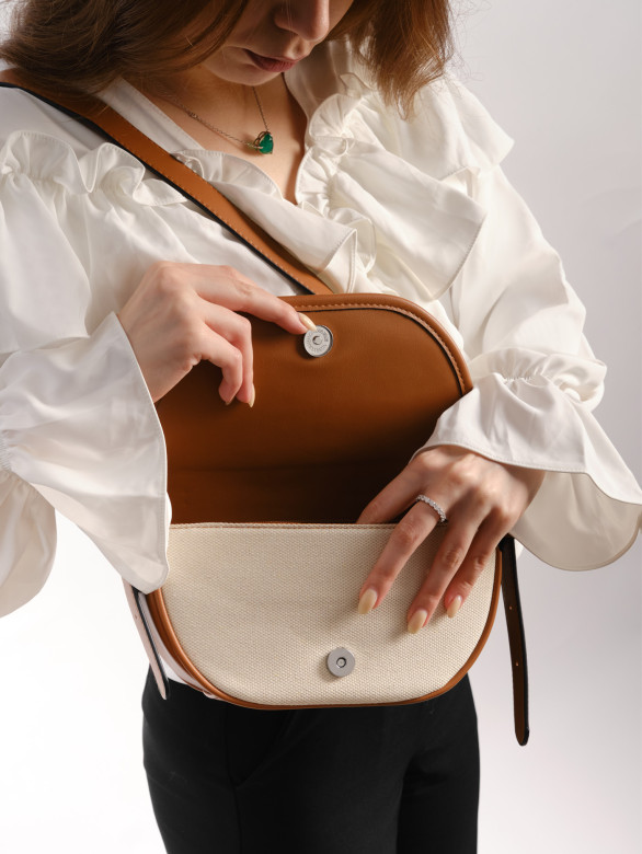 Сумка Vishnia 0533 brown Сумка Vishnia 0533 brown