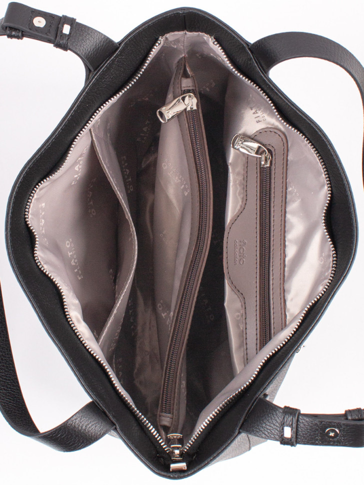 Сумка Fiato 2764 вителло чёрная