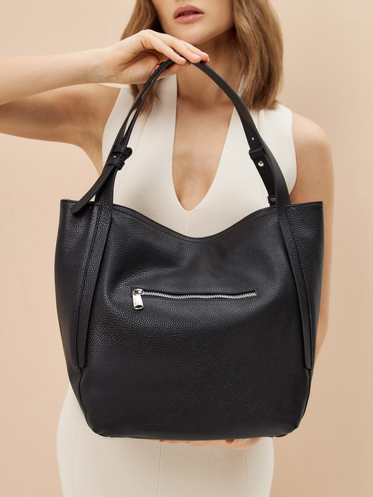 Сумка Fiato 2764 вителло чёрная