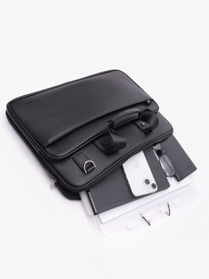 Сумка мужская Cantlor Ж03-705А-5 черная Сумка мужская Cantlor Ж03-705А-5 черная