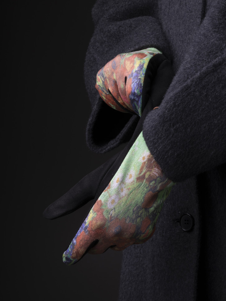 Перчатки женские Ангел 111-8 Вангог мак