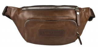 Поясная сумка Carlo Gattini, 7018-04 Scarlino brown коричневая