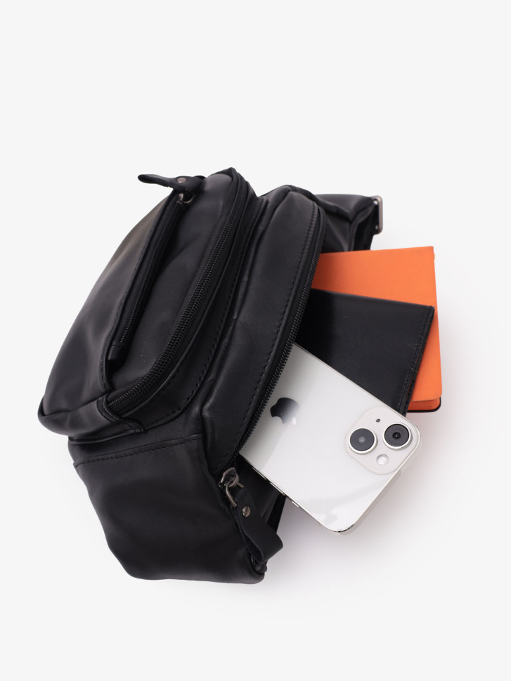 Сумка на пояс Baggins Б 0168 черная