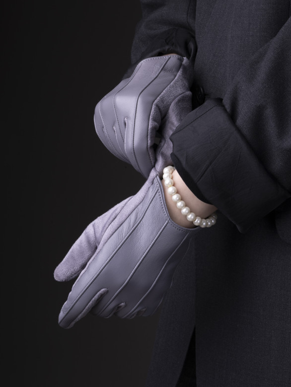 Перчатки женские HAVVS 6026 серые