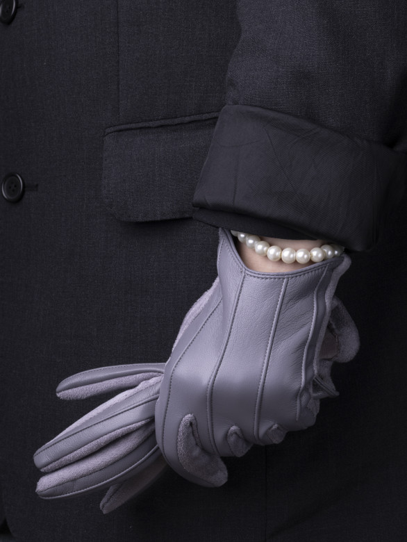 Перчатки женские HAVVS 6026 серые