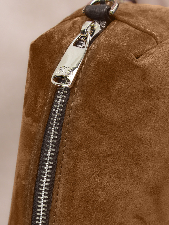 Сумка FIATO 2852 замша табако