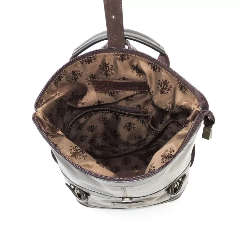 Сумка-рюкзак Kalinovskaya СР-56.622 коричневый/темно-коричневый Сумка-рюкзак Kalinovskaya СР-56.622 коричневый/темно-коричневый