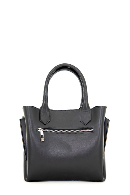 Сумка женская Protege Ц-599.8 чёрная гладкая