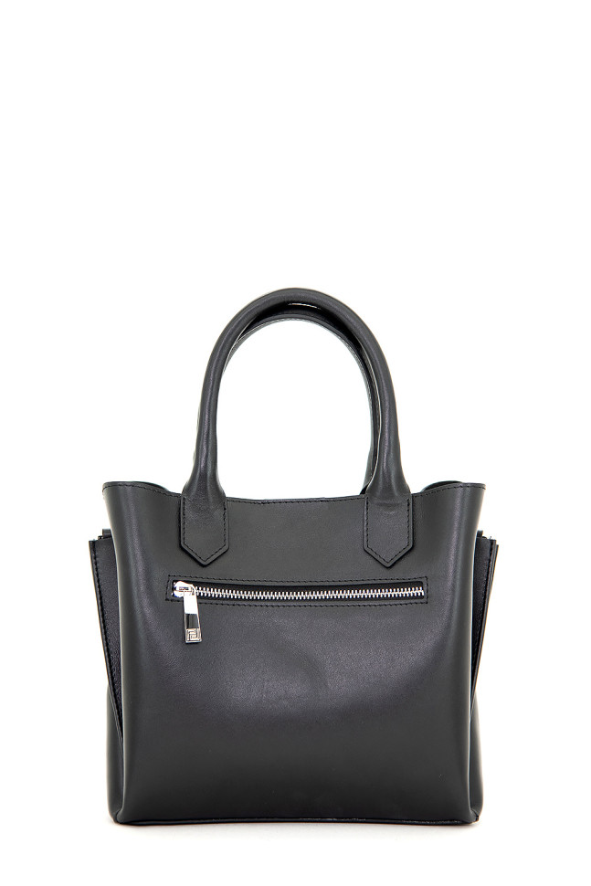 Сумка женская Protege Ц-599.8 чёрная гладкая