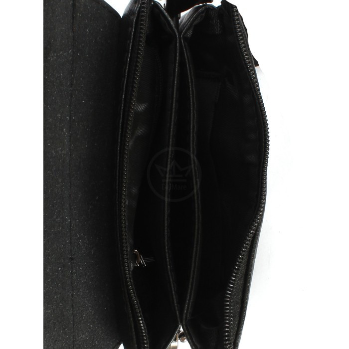 Мужская сумка-планшет из экокожи Cantlor L3012L-5 чёрная Мужская сумка-планшет из экокожи Cantlor L3012L-5 чёрная