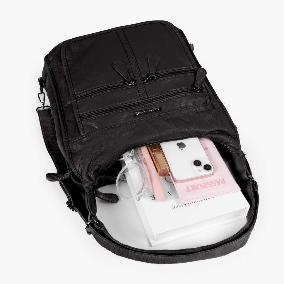 Сумка-рюкзак Runyi, А803 черная