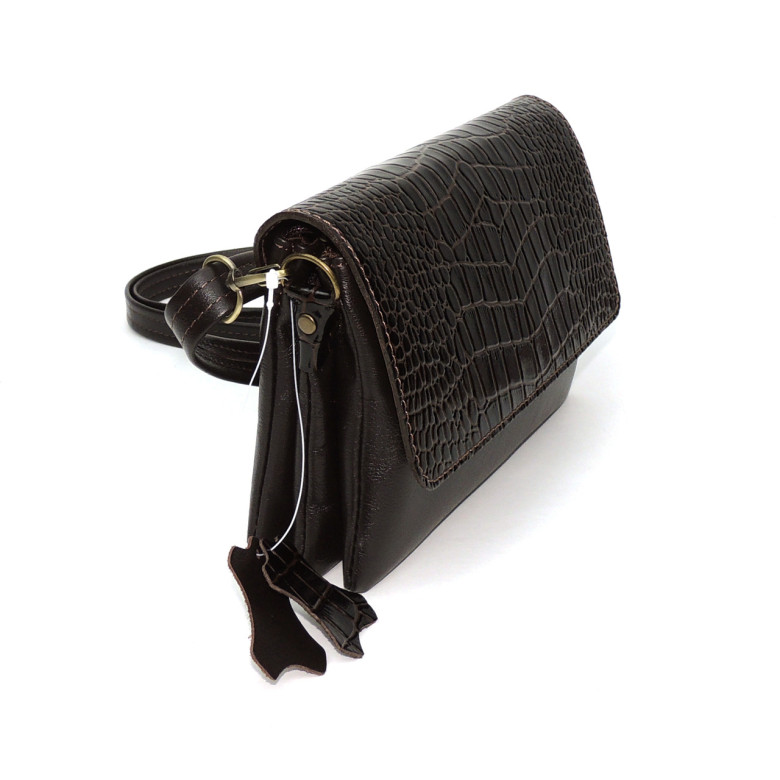 Коричневая женская кожаная сумка Natalia Kalinovskaya «Кора» Коричневая женская кожаная сумка Natalia Kalinovskaya «Кора»