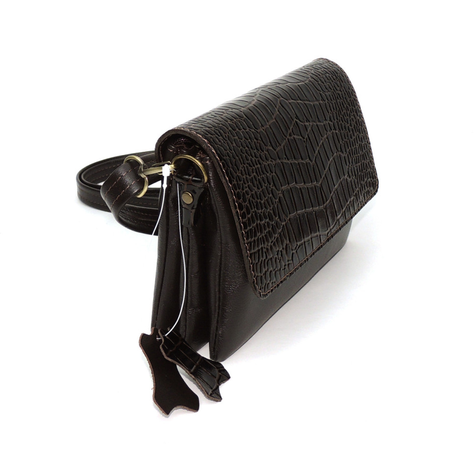 Коричневая женская кожаная сумка Natalia Kalinovskaya «Кора» Коричневая женская кожаная сумка Natalia Kalinovskaya «Кора»