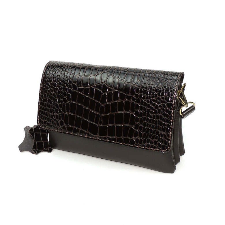 Коричневая женская кожаная сумка Natalia Kalinovskaya «Кора» Коричневая женская кожаная сумка Natalia Kalinovskaya «Кора»