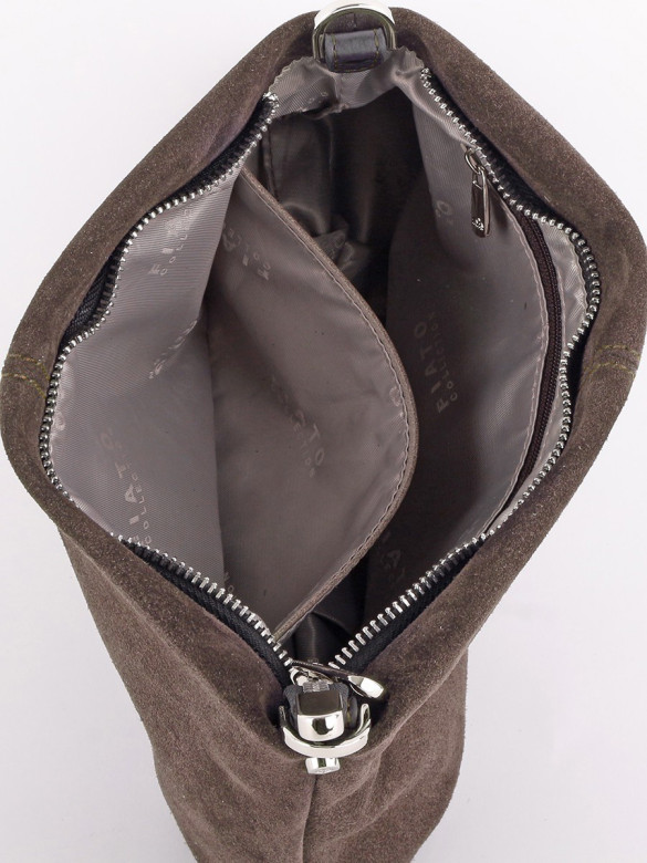 Сумка FIATO 2719 замша шоколад