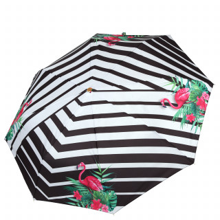 Зонт облегченный женский Fabretti, L-20278-30 белый/черный